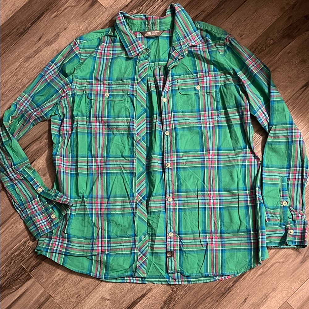 The North Face Multicolor Plaid Button Down Shirt